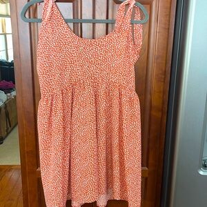 Summer Tie Shoulder Dress